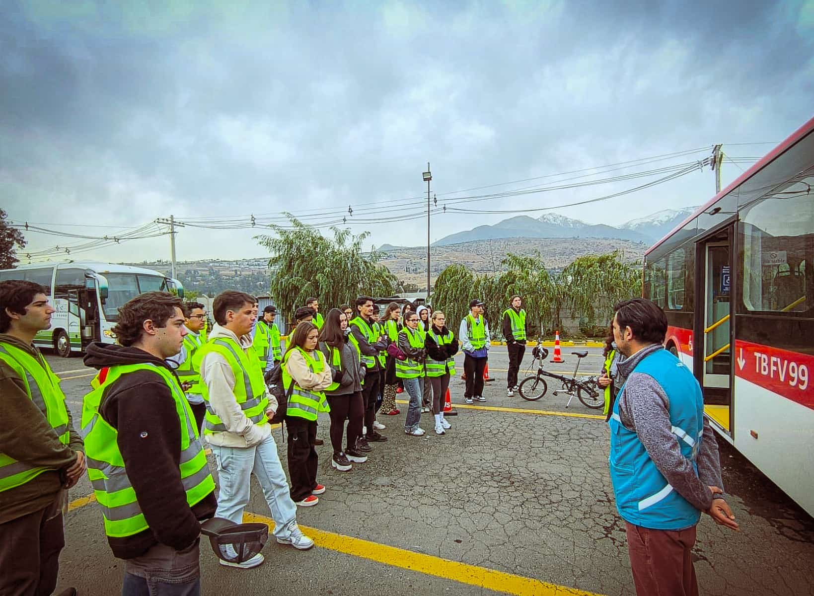 Actividad de seguridad vial Metbus