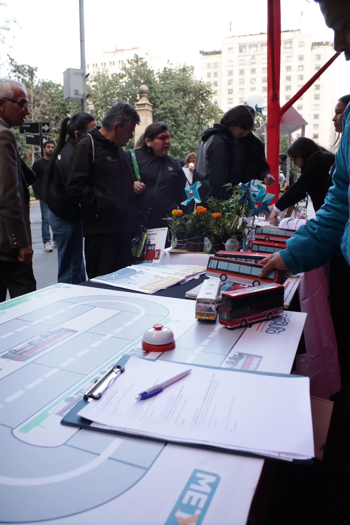 Stand educativo Metbus